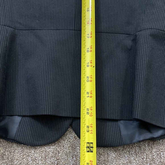 New With Tags Tahari Women's Black Snap Button Up Blazer Size 10 $280 - Picture 2 of 9